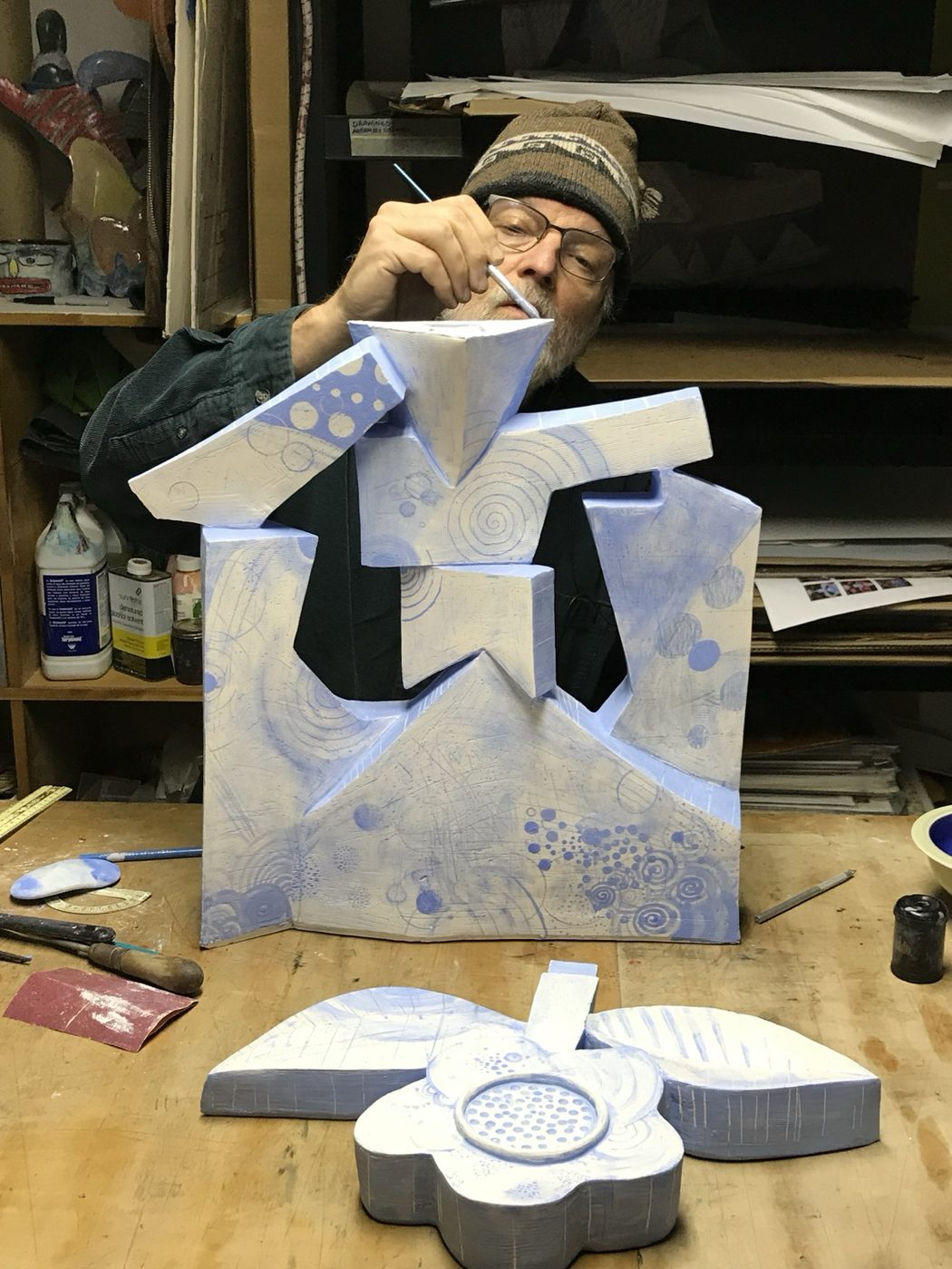 Frank Ozereko at work